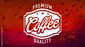 toffee candy wrapper idea with classic typeface over fake brilliant texture for fancy value coffee product