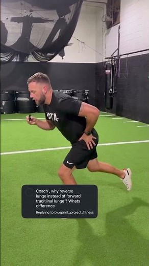 Reverse Lunge vs Forward Lunge for Acceleration