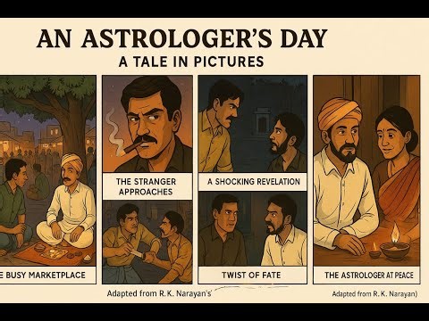 An Astrologer's Day | Line by Line | R.K. Narayan | WBCHSE Class 11 English | Full Explanation