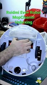 Roidmi Eve Plus Mop Cleaner Robot Süpürge Kutu Açılışı