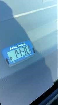 Automatische Parkscheibe