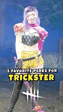 5 BEST Perks for TRICKSTER in DBD 🔪 #dbd #deadbydaylight