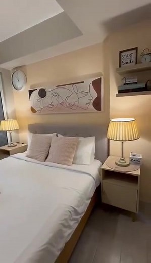 ✨1BEDROOM - 2 TO 4 PAX CAPACITY✨ BOOK NOW❗ 📱0995 298 5379 Facebook : Franchesca Louise Tawatao (Chesca Azure Staycation) Room Features: ✅ Digital doorlock (self check-in) ✅ Beach view ✅ 55 inches 4K Smart TV with Netflix ✅ Fully air-conditioned room ✅ Queen bed and an extra floor mattress ✅ Sofa bed ✅ Karaoke (w/ 2 wireless bluetooth mic) ✅ Board Games ✅ Game console with over 600 classic retro games ✅ Back/neck massager ✅ Free use of iPad within the unit ✅ Wardrobe cabinet ✅ Fully equipped kit