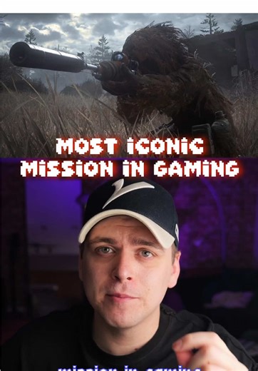 I asked my gaming friends what they think is the most iconic mission… did they get it right? #Cod4 #Sniping #CallOfDuty