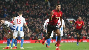Manchester United forward Marcus Rashford can match Harry Kane, says Ole Gunnar Solskjaer