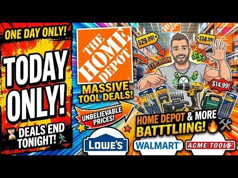 DO NOT BUY TOOLS until you see these Home Depot & Acme Deals! 🛑🛠️