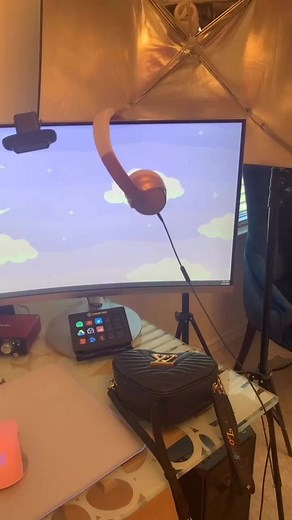 Mini setup tour! 🌸🥰 #gaming