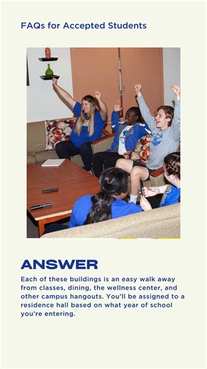 We’re answering the most frequently asked questions from our accepted students! This FAQ Friday, we’re diving into what it is like to live on campus. Curious to peek inside your future home? Click here for a virtual tour: https://georgian.edu/housing-residence-life/ #GCU #WhyGCU #FAQFriday #CampusLife | Georgian Court University
