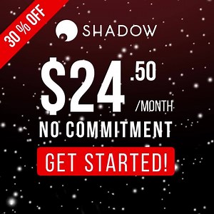 $24.50/month to run every PC game, on any screen you have? That’show we celebrate Christmas at Shadow! #ShadowGiving | Shadow