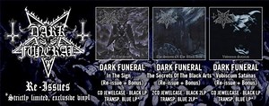 DARK FUNERAL Reissues Detailed