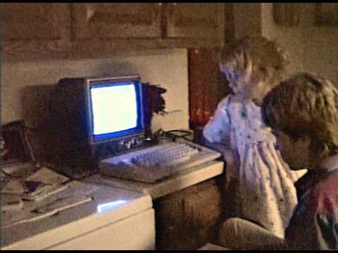 1987 - Commodore 64 First Home Computer
