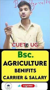 Bsc Agriculture Benefits and scope ? All information ✅ opportunities in agriculture #bscagriculture