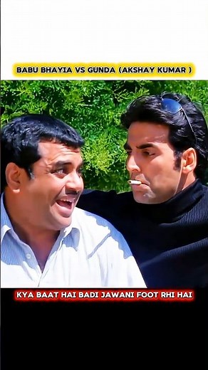 BABU BHAYIA VS GUNDA AKSHAY : EPIC COMEDY DHAAMAAL! 🤣NON-STOP AWARA PAAGAL DEEWANA |🔥 | #shorts