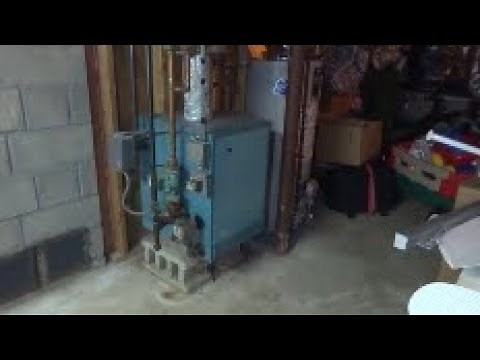 Quick Annual Check up on old Burnham Gas Boiler