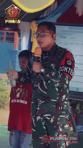 TNI Tanamkan Wawasan Kebangsaan dan Hidup Sehat Bagi Anak-Anak dan Remaja