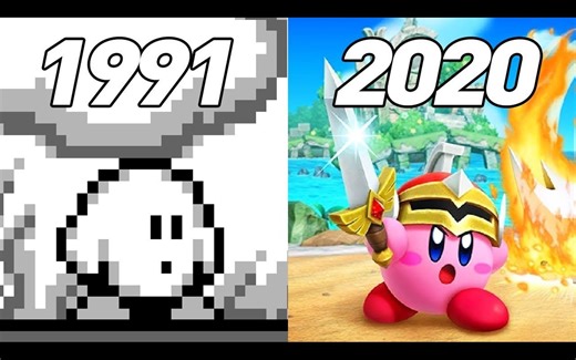 【进化史】星之卡比 Kirby 1991 - 2020