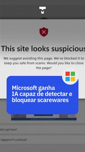 O Microsoft Edge vai usar aprendizagem de máquina e visão computacional para evitar os chamados scarewares durante a navegação diária. A função busca mitigar essas ameaças falsas espalhadas pela internet que, por vezes, conseguem persuadir usuários a pagar quantias ou baixar software desnecessário ou malicioso. Os scarewares são os pop-ups ou alertas em tela que avisam o usuário sobre uma suposta ameaça detectada no computador, a necessidade de fazer uma varredura com um antivírus ainda não baix