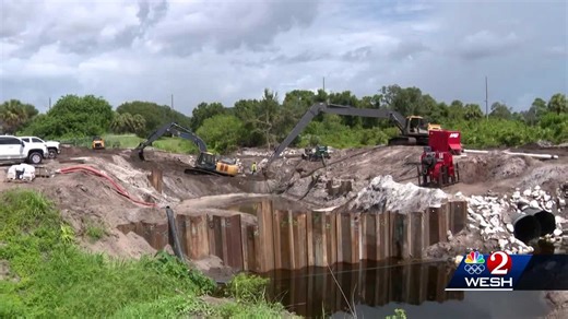 Construction underway on record-setting baffle box in Melbourne