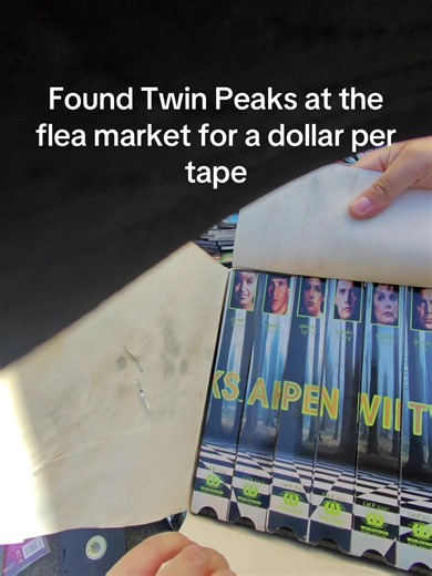 Twin Peaks VHS Found at Flea Market – $1 Per Tape