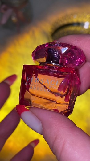 Versace Bright Crystal Absolu Mini Perfume Unboxing