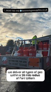  **Ben Nevis Gas Supplies – Keeping the Highlands Warm!**  Need bottled gas? We’ve got you covered. ✅ **Delivery within 20 miles** of Fort William ✅ Or **collect** directly from **Ben Nevis Holiday Park** ✅ We’ll **connect your bottles** & **take away the empties** Ordering’s easy at [www.bennevisgassupplies.co.uk](https://www.bennevisgassupplies.co.uk/) or call **01397 703 446** | Ben Nevis Holiday Park | Facebook
