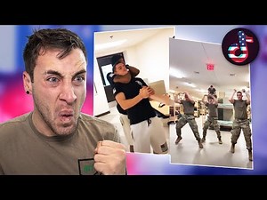 VETERAN REACTING TO MILITARY CRINGE TIK TOKS!! PART 2!!