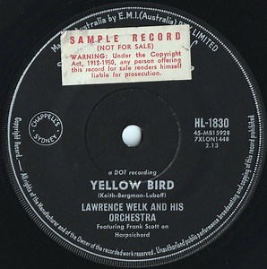 Lawrence Welk And His Orchestra - Yellow Bird