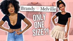 Investigating Brandy Melville's New Sizing?! *one size fits most?!*