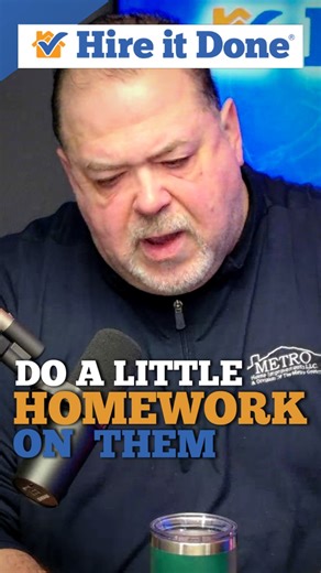 Before you invite a contractor into your home, do this quick checklist: BBB, license, and insurance. Brian Lee of Metro Home Improvements LLC explains why those three things separate trusted contractors from expensive headaches. Watch the full episode here: https://youtu.be/t0GJr1O9B1c #HireItDone #TrustedContractors #SEMichiganHomeImprovement | Hire It Done