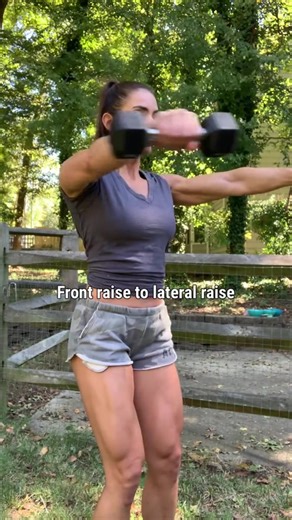 13K views · 394 reactions | 3D Shoulder Finisher  #fyp #shoulders #shoulderworkout #fitnesstips | SandySklar | Facebook