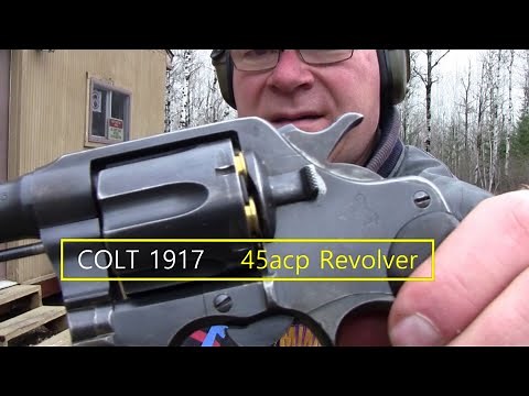 COLT 1917 45acp Revolver