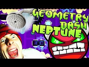 Geometry Dash ~ Neptune v2 Clutterfunk | COLD SHOWER CHALLENGE!