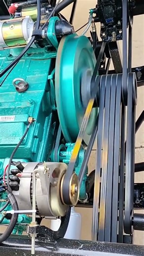 Diesel Engine Multi-Belt Drive System Test