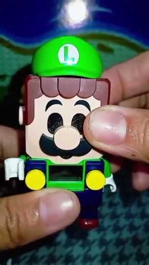 Lego super Luigi worked while I pressed look what happened #asmr #lego #viral #amzing #fyp #funny