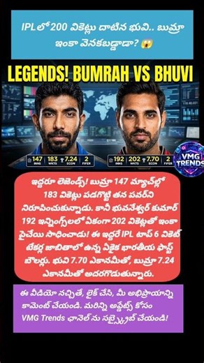 #LEGENDS! #BUMRAHvsBHUVI #JaspritBumrah #BhuvneshwarKumar #CricketStats #Comparison #T20 #IPL #BCCI