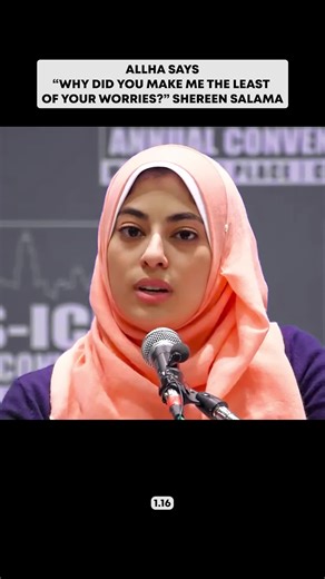 Allha Says “why did you make me the least of your worries?” Shereen Salama#islam #muslimtiktok #ukmuslim #fyp #fypシ゚viral #usamuslims #islamicvideo #muslim #islamiclecture