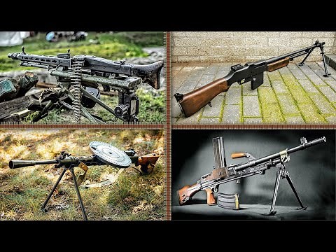 Las 10 Mejores Ametralladoras de la Segunda Guerra Mundial