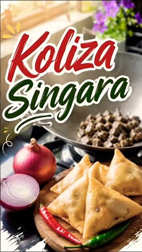 Koliza Singara Recipe 😋 | Crispy Homemade Singara | Easy Bengali Snack Recipe #shortsfeed #foodila