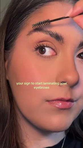 your sign to laminate your brows at home 👀 Clione Prime