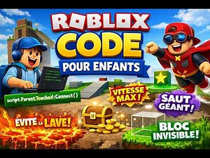 🎮 Cours Roblox Enfant & Débutant #1 – Créer son premier jeu