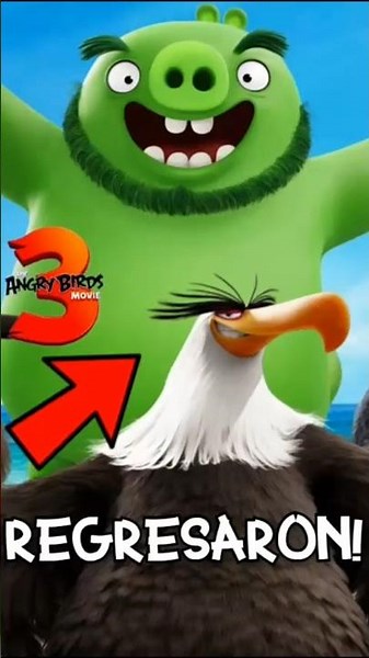 MIGHTY EAGLE and LEONARD RETURN in THE ANGRY BIRDS MOVIE 3! #angrybirds3 #trailer #mightyeagle