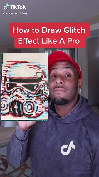 How to Draw the Glitch Effect Like a Pro