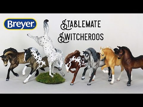 Stablemate Switcheroos - Easy Beginner DIY How to Customize your Breyer Model Horse Tutorial