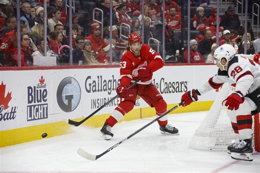 Line Combinations: Red Wings vs Devils