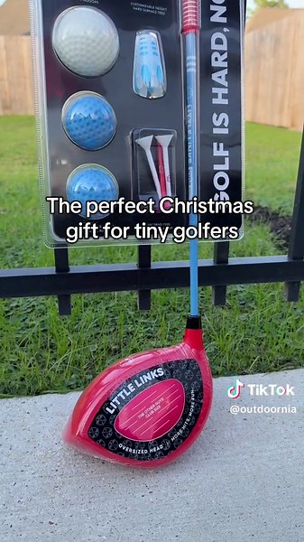 Kids Golf Driver Set for Ages 2-12 - Perfect Christmas Gift