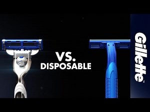 Gillette MACH3 vs. A Disposable Razor | Gillette UK
