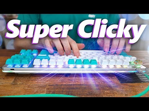 CRAZY CLICKY Mechanical Keyboard Typing ASMR