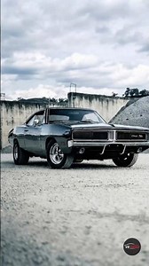 ​🖤 ICONIC: 1969 Dodge Charger R/T – The Legend!