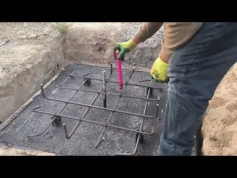 How to Bend Rebar for a Column Footing Reinforcement Cage