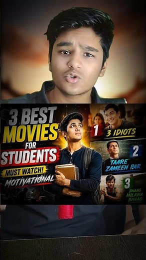 3 movies 🥰every student needs to watch!!❤️‍🩹❤️‍🔥 #viral #motivation